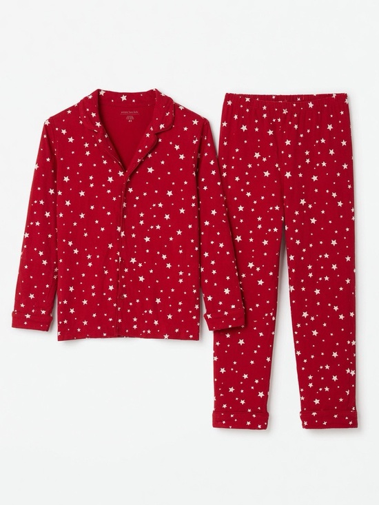 Pottery Barn Kids Other - red star Pottery Barn Kids adult/women’s size M pajama set